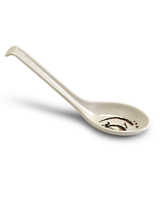 Melamine Spoon With Hook (Eggplant)
