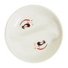 Melamine Sauce Dish 2 Compartment (Eggplant)