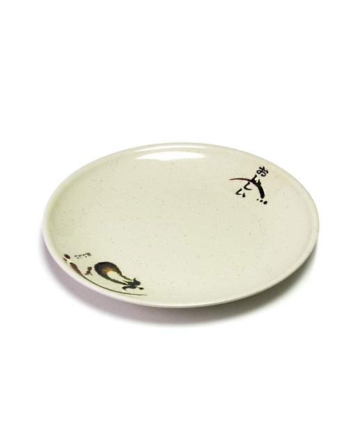 Melamine Shallow Plate (Eggplant)