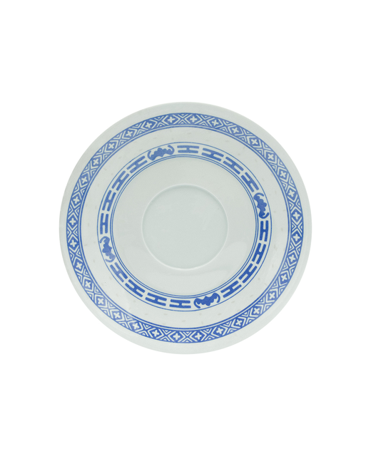 Melamine Saucer (Blue Pattern)