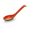 Melamine Spoon With Hook (Red & Black)