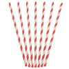 Paper Straws Regular (Red Stripe)