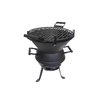 Round Iron Charcoal BBQ Grill