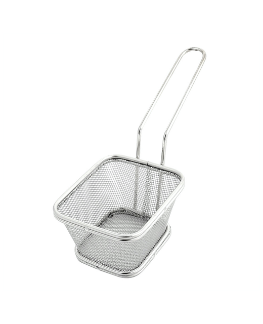 Stainless Steel Deep Fryer Basket (Fine Mesh)