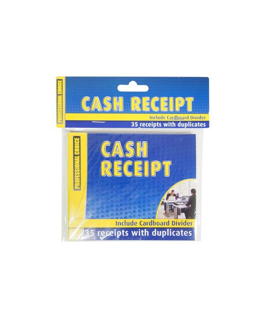 Pocket Receipt Book 103mmx125mm