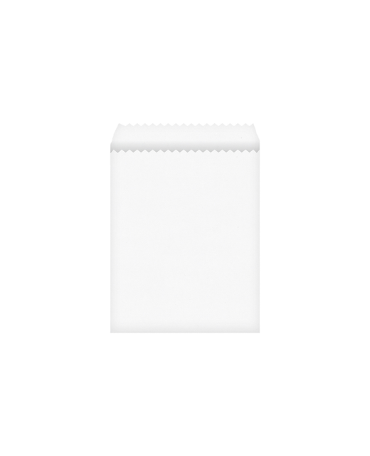 Flat Paper Bag White 190mmx165mm