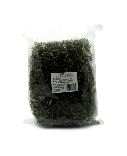 Dried Black Fungus Wood Ear Strips