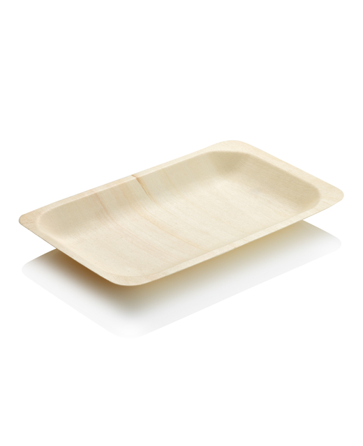 Disposable Wooden Flat Plate (Medium)