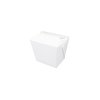 Paperboard Pail No Handle 8oz (White)