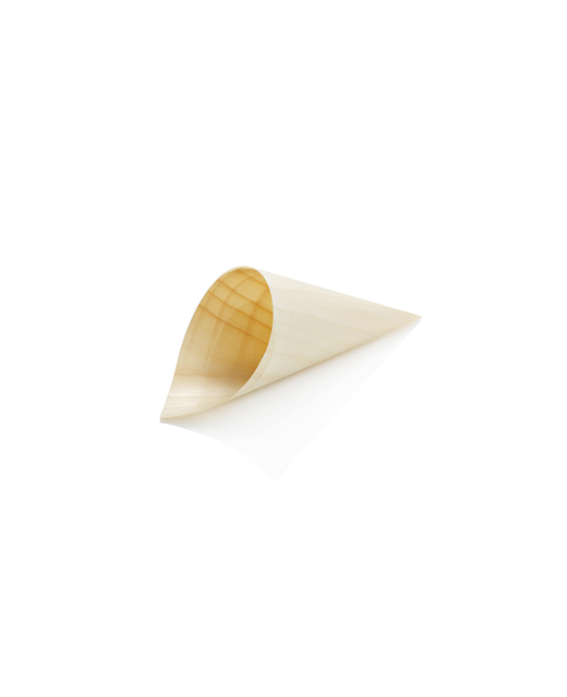 Disposable Wooden Cone (Small)
