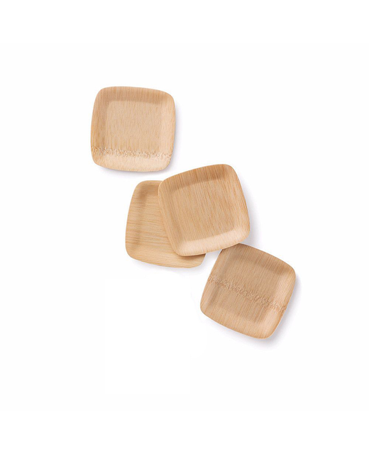 Bamboo Square Tasting Plate 12pcs