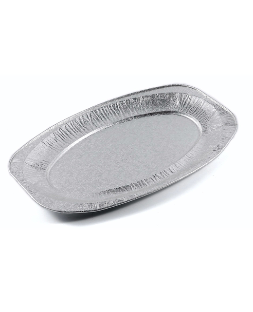 Foil Oval Flat Tray