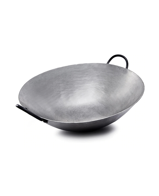 Iron Wok Single Mould Double Ear