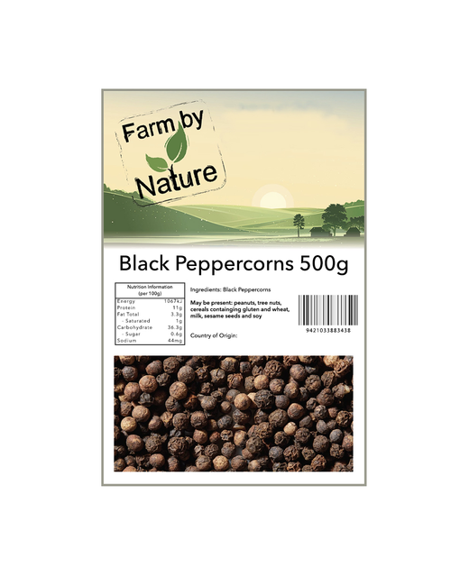 Whole Black Peppercorns