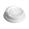 EcoSmart Lid For Hot Paper Cups (White)