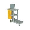 Plastic Cleaning Trolley With Lid