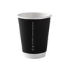 Coffee Cup Single Wall 8oz (Black)