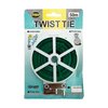 Plastic Twist Tie (Green)