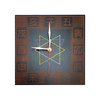 Chinese Style Wall Clock Square