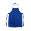 Polycotton Long Bib Apron Blue