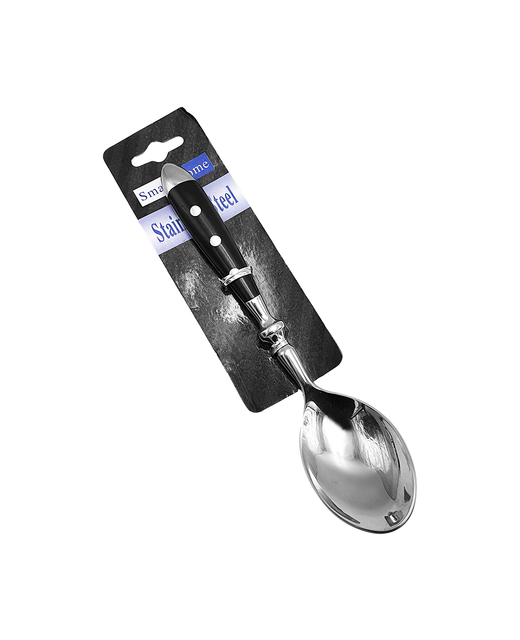 Stainless Steel Table Spoon Black Handle