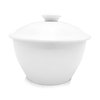 Crockery Pot With Lid (White)