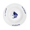 Crockery Soup Dish (Blue Carp)