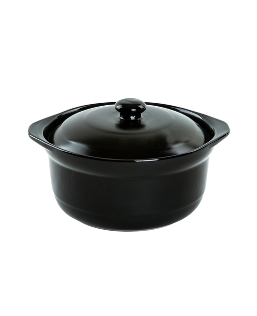 Deep Clay Pot 4.2L (Black)