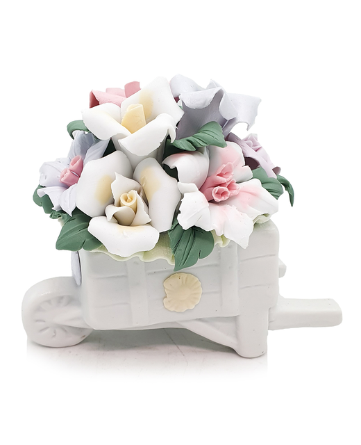 Crockery Ornament Flower Trolley