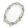 Melamine Oval Pattern Plate